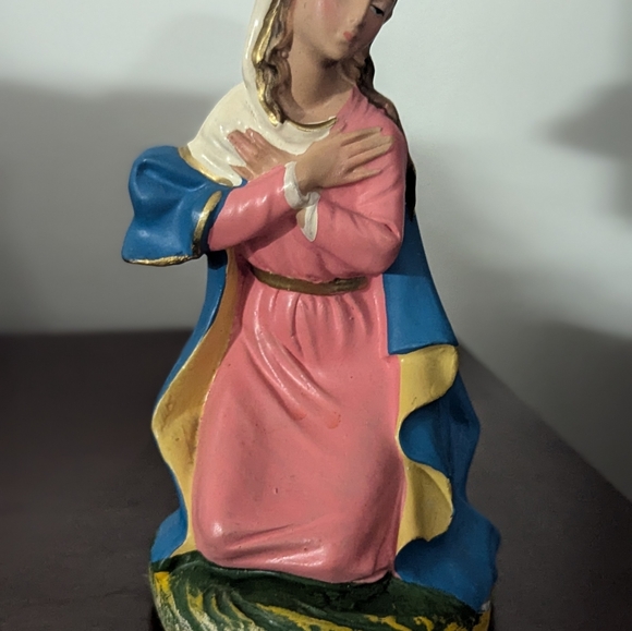 Vintage Nativity Figurines Hand Painted-Italy - Picture 4 of 9